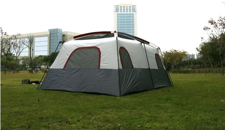 Large Canvas Glamping Cabin Tent (2-Bedroom)