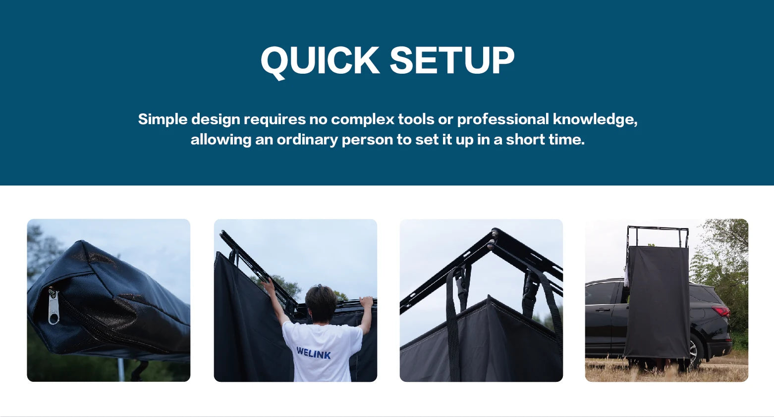 Portable Camping Shower Tent