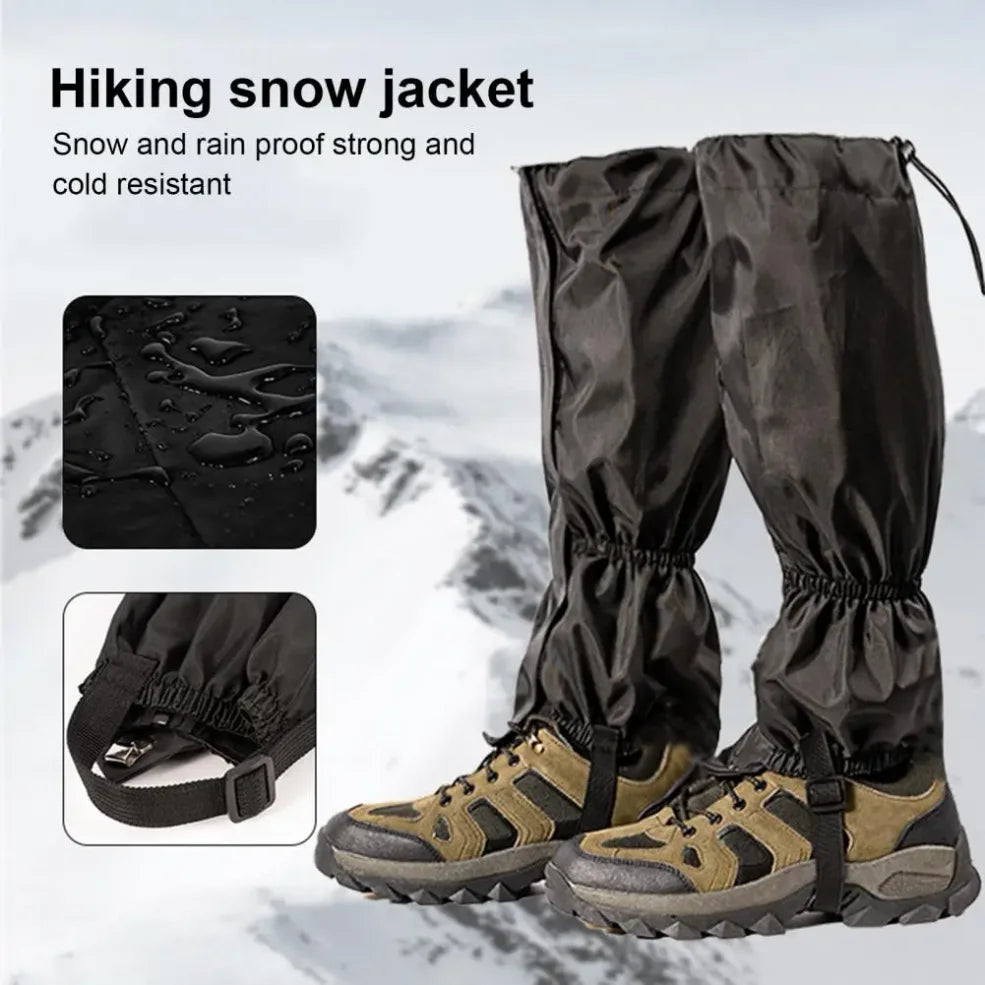 Waterproof Adjustable Hiking Leg Gaiters