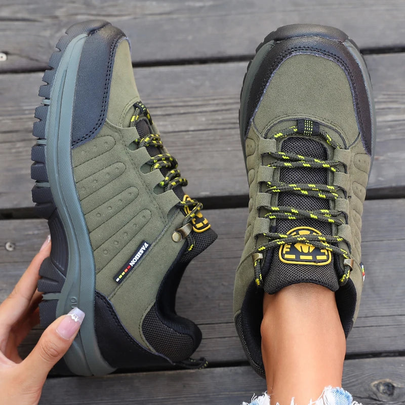 Women's Retro Suede Anti-Slip Hiking Sneakers
