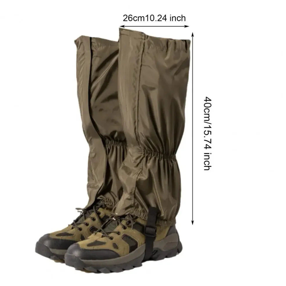 Waterproof Adjustable Hiking Leg Gaiters