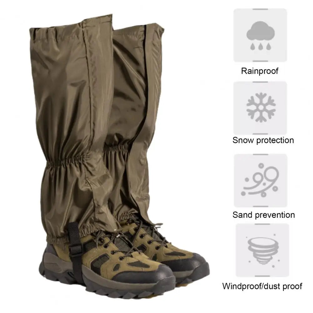 Waterproof Adjustable Hiking Leg Gaiters
