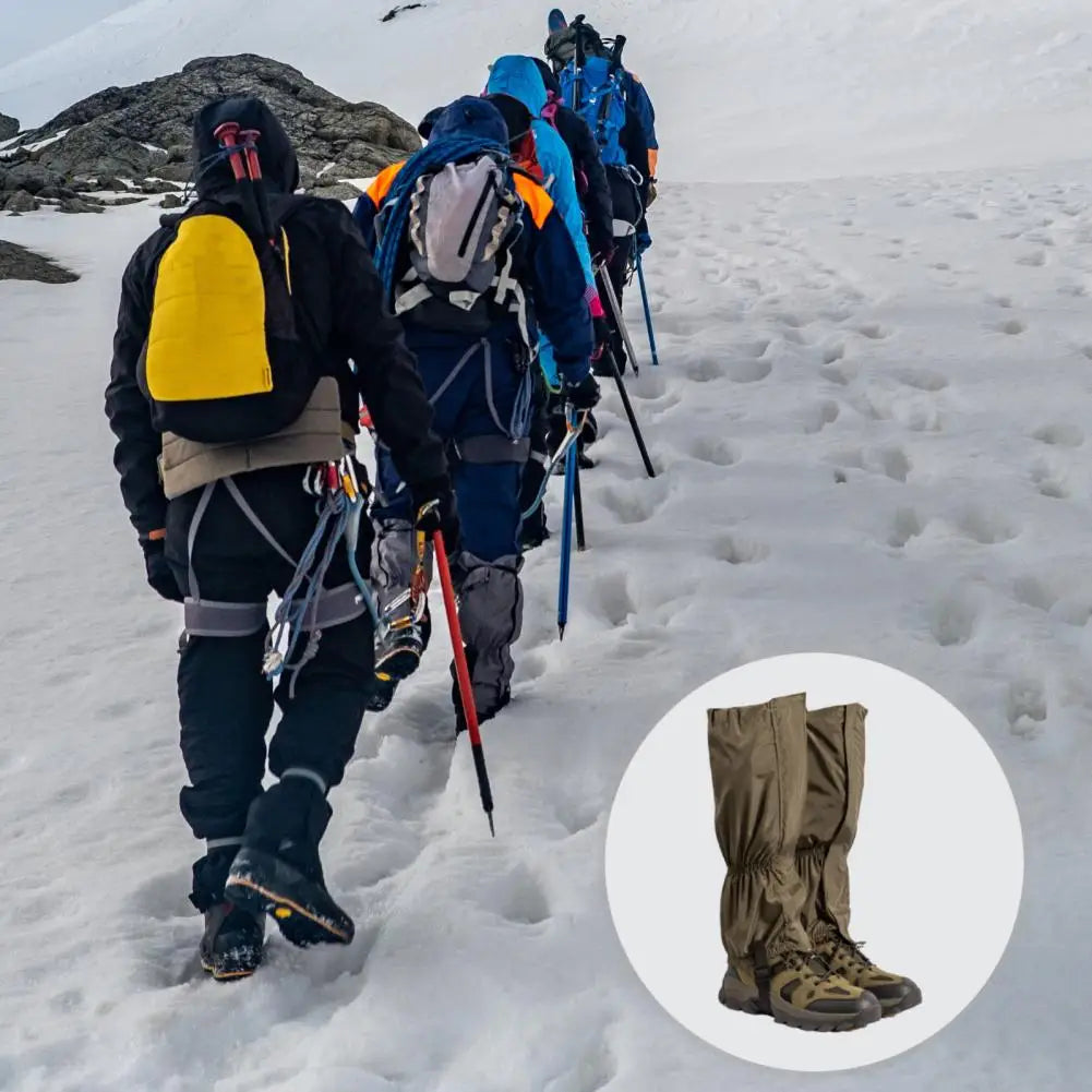 Waterproof Adjustable Hiking Leg Gaiters